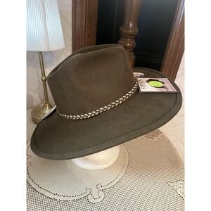 Stetson Rawhide American Buffalo Collection Hat  3x Felt size 6 7/8 Mink Cowboy